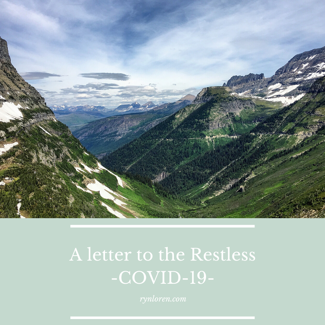 A letter to the Restless