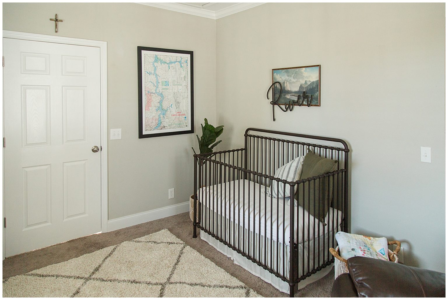 River's Nursery Outdoor Themed Boy Nursery Ryn Loren Photography