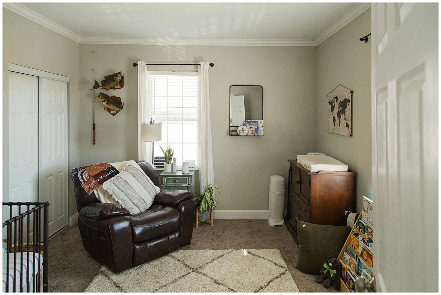 River's Nursery Outdoor Themed Boy Nursery Ryn Loren Photography